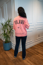 "JOHN 3:16" PINK WASH BOXY COTTON T-SHIRT