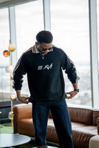 "DISCIPLE OF YESHUA"  BLACK LONG SLEEVE POLO