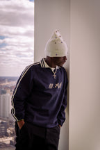 "DISCIPLE OF YESHUA"  ROYAL BLUE LONG SLEEVE POLO