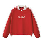 "DISCIPLE OF YESHUA"  RED LONG SLEEVE POLO