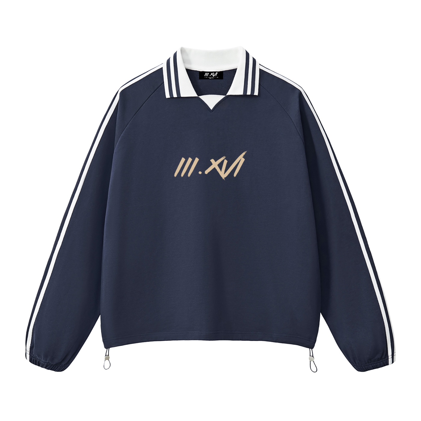 "DISCIPLE OF YESHUA"  ROYAL BLUE LONG SLEEVE POLO